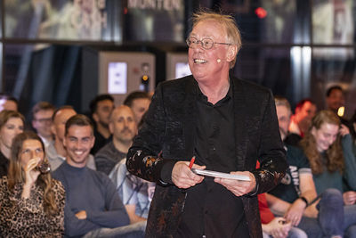 Jack Spijkerman krijgt de sfeer er direct goed in. © Pro Shots