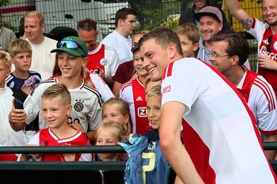 We sluiten af met de teruggekeerde Janse. © SV Ajax