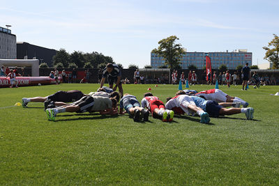 Zo ziet een goede warming-up eruit. © De Brouwer