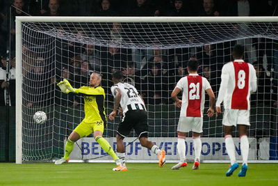 Pasveer was zo’n beetje de enige die zijn niveau haalde. © Pro Shots