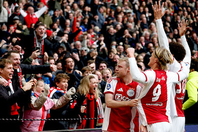 De treffer van Klaassen levert heerlijke foto