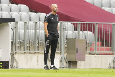 Ajax speelt met 2-2 gelijk en reist direct door naar Oostenrijk. © Pro Shots