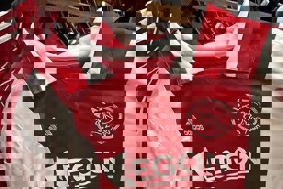 Hier zouden later drie sterren op komen! © Ajax Life