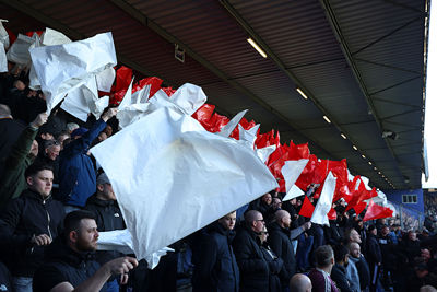 En die kleuren zijn wit-rood-wit. Uiteraard. © De Brouwer