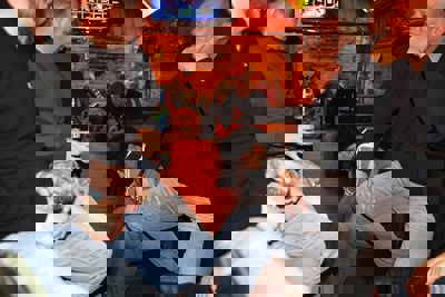 Nabeschouwen met drie punten op zak. Fijn. © De Brouwer