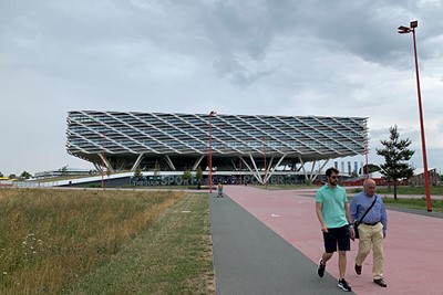 De Adidas Arena, het hoofdgebouw op de campus. © Ajax Life