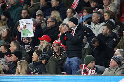 De fanclub van Jaros is ook present! © De Brouwer