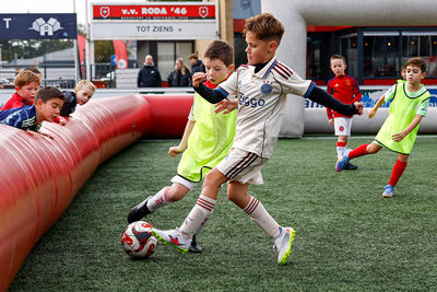 Natuurlijk worden er ook wedstrijdjes gespeeld. © Pro Shots