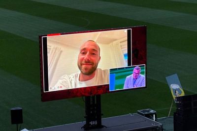 Eriksen belde in en vertelde open te staan voor Ajax. © Ajax Life