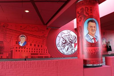 Van Gaal is opgenomen in de galerij met Ajaxiconen. © Ajax Life