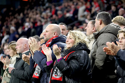 We zien zowaar een fris Ajax en dat stemt tot tevredenheid. © De Brouwer