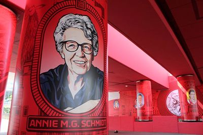 Ook zij ontbreekt niet. © Ajax Life