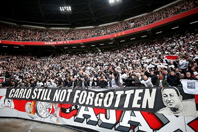 En dan is het voorbij en wint Ajax ‘gewoon’ weer van Feyenoord. © De Brouwer