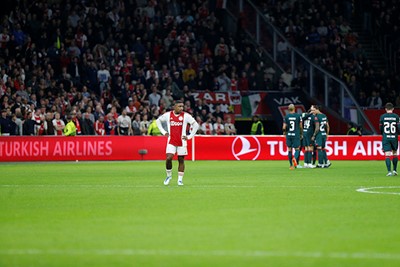 Het is klaar voor Ajax in de Champions League. © De Brouwer