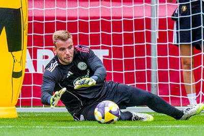 De nieuwe doelman Jaros in actie! © Pro Shots