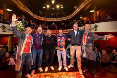 De afsluiting van een heerlijk Ajaxavondje! © Pro Shots