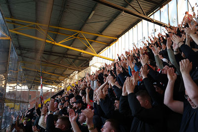 Goed, dan de wedstrijd. © De Brouwer