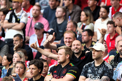 Al hadden het er wat meer mogen zijn. © SV Ajax