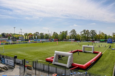 Prima omstandigheden voor een fijne voetbaldag in Barneveld! © Pro Shots