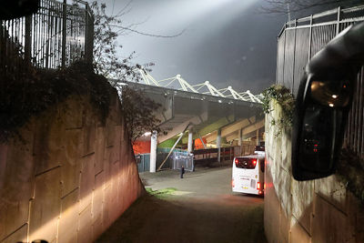 De Nijmeegse kuil in richting het uitvak. © De Brouwer