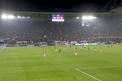 6-0... Het staat er echt. © De Brouwer