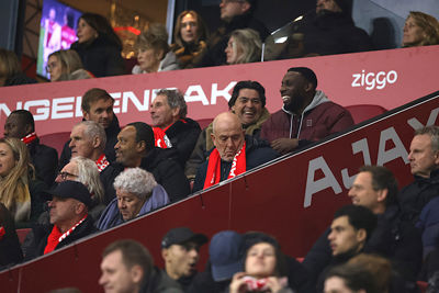 Silooy heeft het zo te zien goed naar zijn zin. © De Brouwer