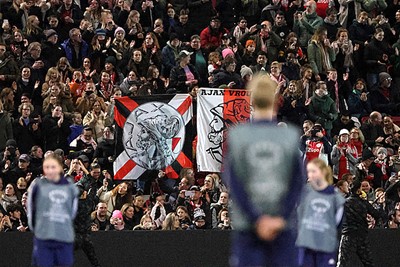 Er waren ruim vijftienduizend toeschouwers in de Johan Cruijff Arena. © De Brouwer