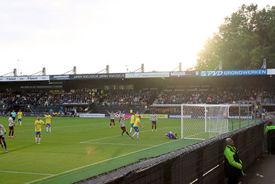 Daar is-ie! Traoré doet het. © De Brouwer