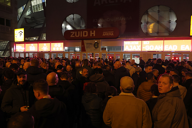 Eh, Ajax - Go Ahead Eagles hebben we toch al gehad..? © De Brouwer