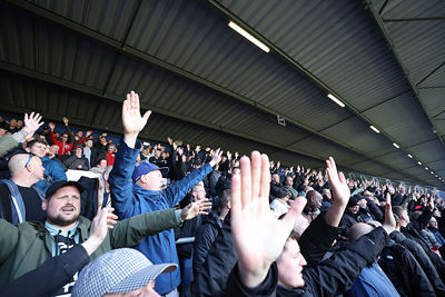 Het uitvak betuigt al zo lang steun. Week in, week uit. © De Brouwer