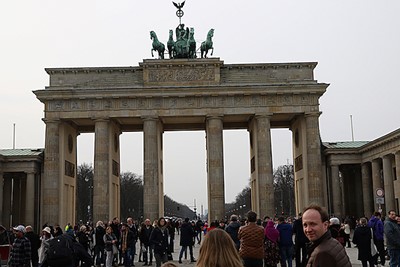De Brandenburger Tor, de poort van Berlijn. © De Brouwer