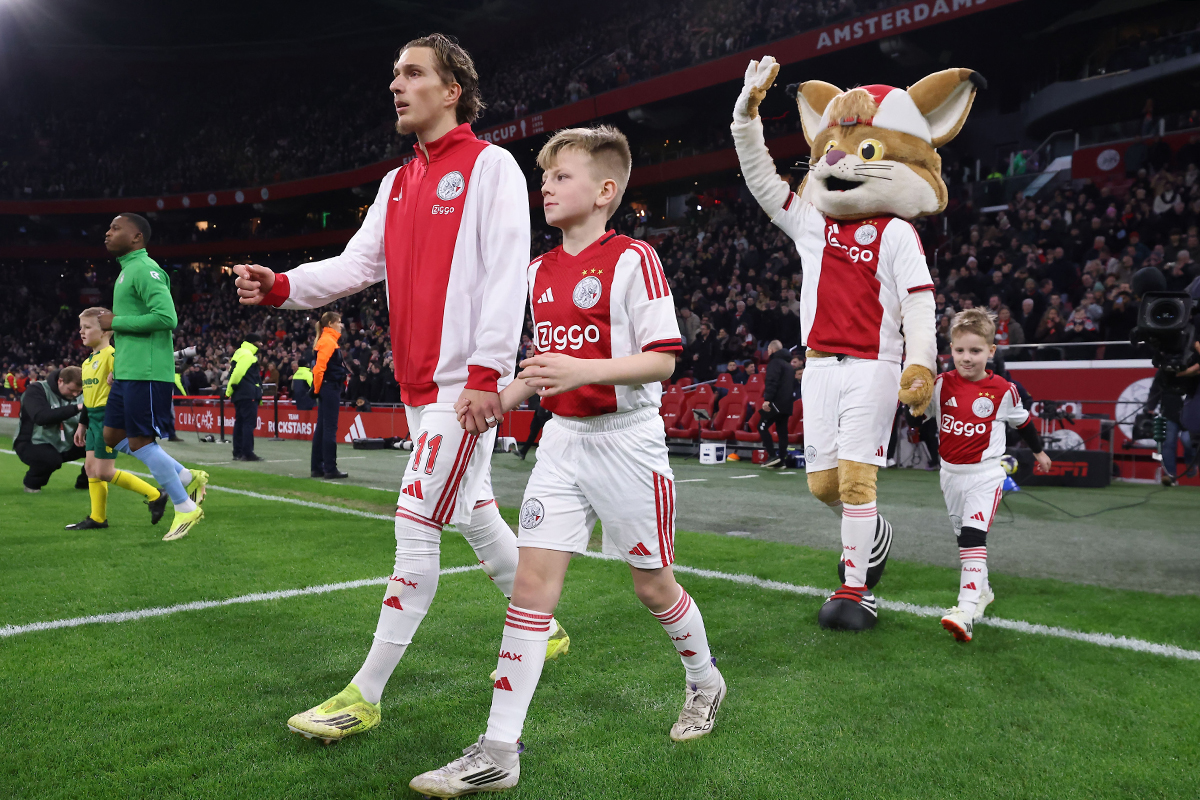 Word mascotte bij Ajax - Sparta!