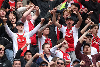 De roep om wit-rood-wit werd goed aangenomen. © De Brouwer