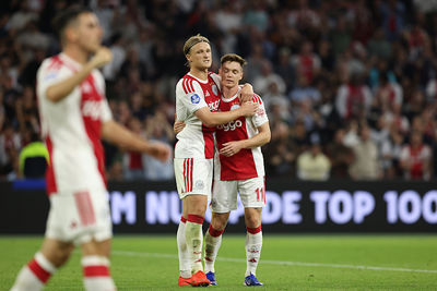 Tsygankov maakt zijn eerste voor Ajax. © De Brouwer
