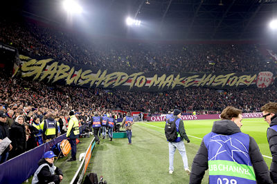 Indrukwekkende balustradedoeken. © De Brouwer