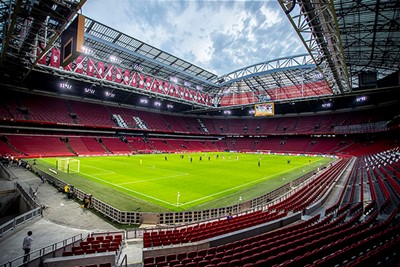 Oh ja, wat is de Johan Cruijff Arena mooi met dichte hoeken! © Pro Shots