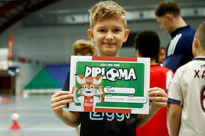 Met een mooi diploma op zak weer naar huis. © Pro Shots