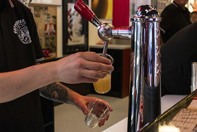 Het bier vloeit rijkelijk. © Björn Martens