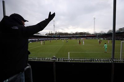 We zien Ajax een kwartier voor tijd compleet instorten. © De Brouwer