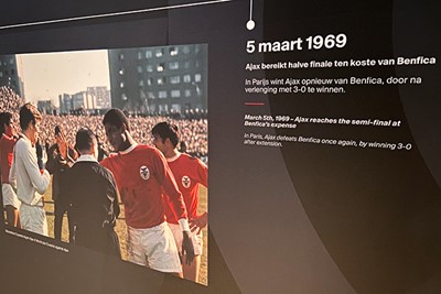 De beroemde beslissingswedstrijd in Parijs tegen Benfica. © Ajax Life