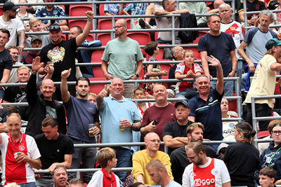 Zij hebben er weer zin in. © SV Ajax