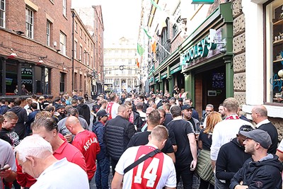 Liverpool is muziek, pubs en voetbal. © De Brouwer