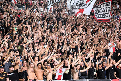 Dus hebben we het goed naar ons zin. © SV Ajax