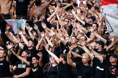 Volop sfeer in de Johan Cruijff Arena. © De Brouwer
