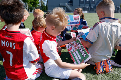 Met een mooi diploma op zak weer naar huis. © Pro Shots
