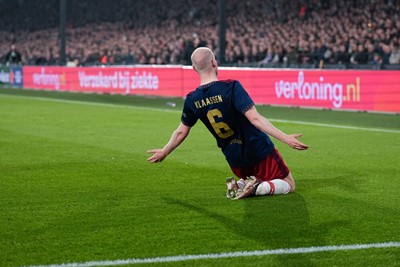 Haha, lekker Davy! © AFC Ajax