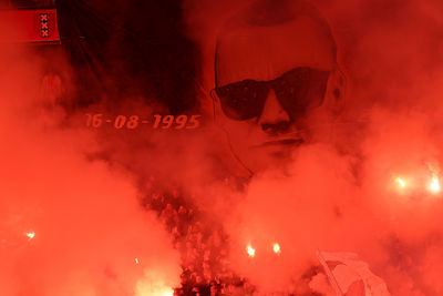 Zijn vrienden op Zuid komen met een groot eerbetoon. © De Brouwer