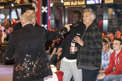 Bij Viggo Waas staan Gorter en Brobbey in de basis. © Pro Shots