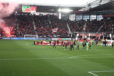 We gaan bijna beginnen. © SV Ajax
