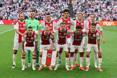 Blind is de enige zomeraanwinst die start. © SV Ajax